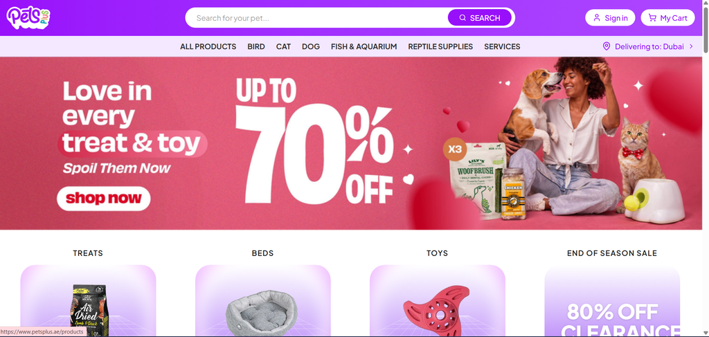 Managing the Petsplus Website